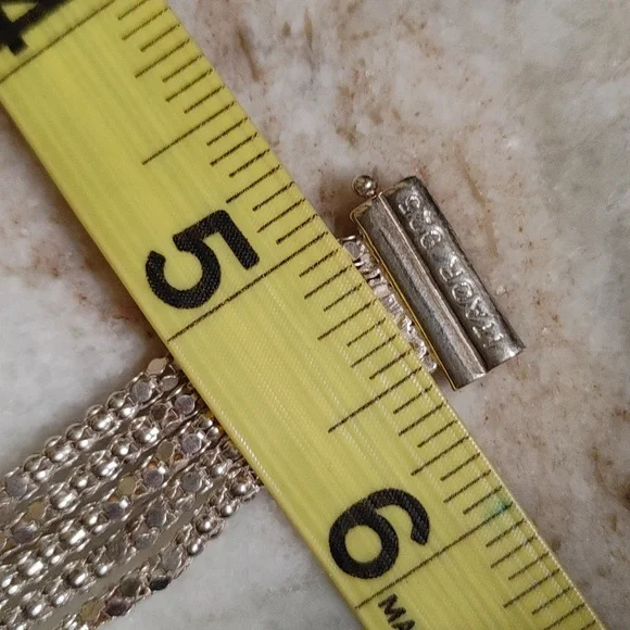 Itaor 925 Italy 5 Strand Bracelet - Picture 9 of 16